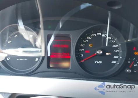 2009 Pontiac G8 Gt z USA, uszkodzony, nr VIN 6G2EC57Y19L177617